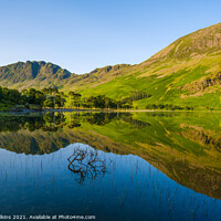 Buy canvas prints of Buttermere, Lake District by Nigel Wilkins
