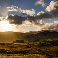 Buy canvas prints of Lake District Sunshine by Nigel Wilkins