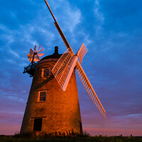 Buy canvas prints of Great Haseley Windmill by Nigel Wilkins