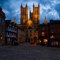 Buy canvas prints of Lincoln Cathedral by Nigel Wilkins
