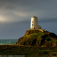 Buy canvas prints of Twr Mawr Lighthouse, Anglesey by Nigel Wilkins