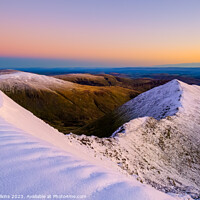 Buy canvas prints of Lake District Winter Colours by Nigel Wilkins