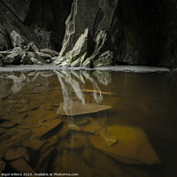 Buy canvas prints of Cathedral Cavern by Nigel Wilkins