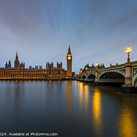 Buy canvas prints of 7:49am Palace of Westminster by Nigel Wilkins