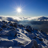 Buy canvas prints of Lake District Winter Sunshine by Nigel Wilkins