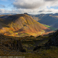 Buy canvas prints of Kirk Fell by Nigel Wilkins