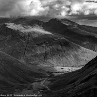 Buy canvas prints of Sca Fells by Nigel Wilkins