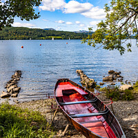 Buy canvas prints of Serenity on Windermere by Michael Birch