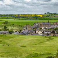 Buy canvas prints of Majestic Alnmouth Golf Course by Michael Birch