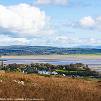Buy canvas prints of View of Bardsea Village and Morecombe Bay by Michael Birch