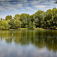 Buy canvas prints of Needham lakes by Geoff Taylor