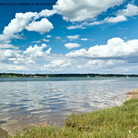 Buy canvas prints of Blue sky over the river by Geoff Taylor