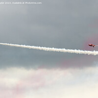 Buy canvas prints of Red arrows by Geoff Taylor