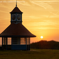 Buy canvas prints of Frinton on Sea clock tower by Geoff Taylor