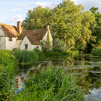 Buy canvas prints of Willy Lott's House cottage, Flatford Mill by Ian Murray