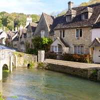 Buy canvas prints of  Castle Combe, Wiltshire, by Ian Murray