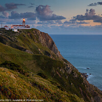 Buy canvas prints of Lighthouse at Cape Cabo da Roca, Cascais, Portugal. by Paulo Rocha