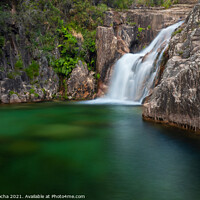 Buy canvas prints of Waterfall in Gerês National Park by Paulo Rocha
