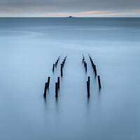 Buy canvas prints of Pillars in the water by Paulo Rocha