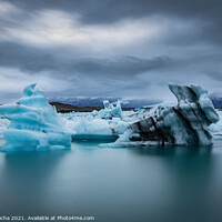 Buy canvas prints of Jokulsarlon glacier lagoon in Iceland by Paulo Rocha