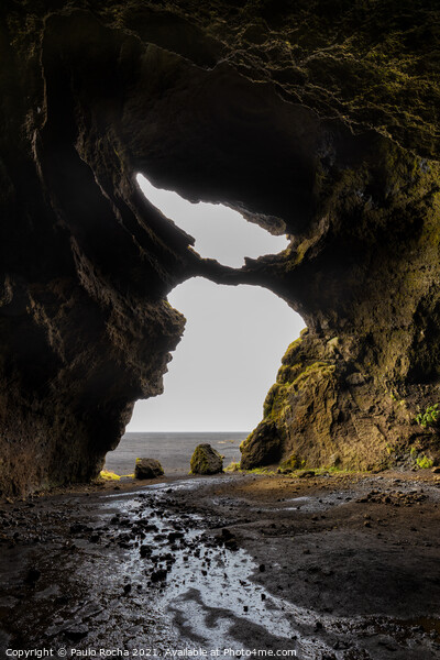 Gígjagjá also known as Yoda cave in Hjoerleifshoefdi, south Iceland  Picture Board by Paulo Rocha