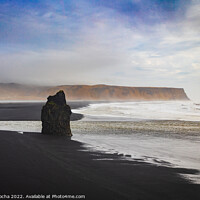 Buy canvas prints of Reynisfjara black sand beach in Iceland by Paulo Rocha