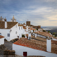 Buy canvas prints of Townscape of Monsaraz, Alentejo, Portugal by Paulo Rocha