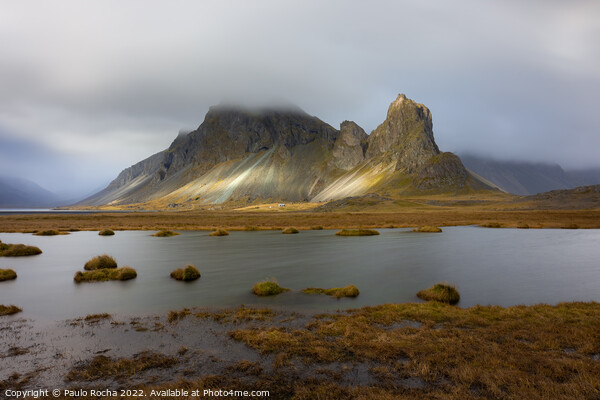 Eystrahorn mountain in Iceland Picture Board by Paulo Rocha