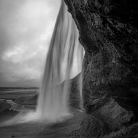 Buy canvas prints of Seljalandsfoss waterfall in southern Iceland by Paulo Rocha