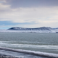 Buy canvas prints of Hverfjall volcano crater by Paulo Rocha