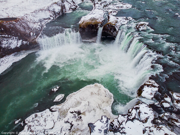 Godafoss waterfall in Iceland Picture Board by Paulo Rocha