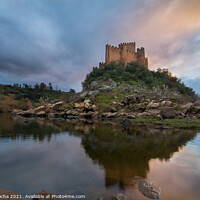 Buy canvas prints of Almourol Castle in Portugal by Paulo Rocha