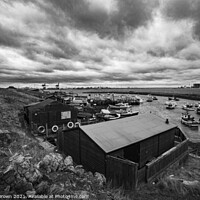 Buy canvas prints of Teesmouth, Paddys Hole, Redcar by Stuart Brown