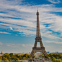 Buy canvas prints of Eiffel Tower by Maria Vonotna