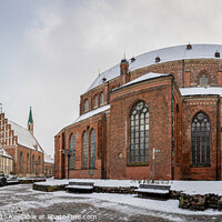 Buy canvas prints of Saint Peter's Church in Riga, Latvia by Maria Vonotna