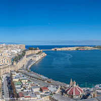 Buy canvas prints of Grand Harbour in Valletta, Malta by Maria Vonotna