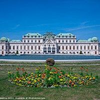 Buy canvas prints of Upper Belvedere palace in Vienna, Austria by Maria Vonotna