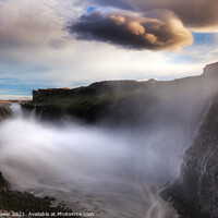 Buy canvas prints of Dettifoss cloud by Tony Prower