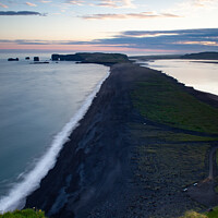 Buy canvas prints of Black sand beach by Tony Prower