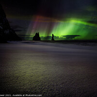 Buy canvas prints of Vik Aurora by Tony Prower