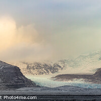 Buy canvas prints of Svinafellsjokull Glacier by Tony Prower