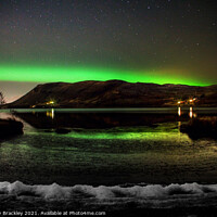 Buy canvas prints of Northern lights lake by Tony Prower