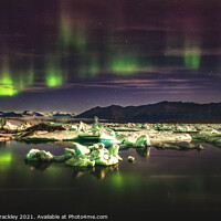 Buy canvas prints of Dancing Aurora by Tony Prower