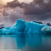 Buy canvas prints of Iceberg and sky by Tony Prower
