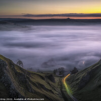 Buy canvas prints of Winnats Pass Invertsion by Andy Gray