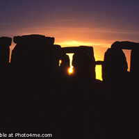 Buy canvas prints of Stonehenge Dorset, Panoramic. by Sandra Day