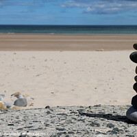 Buy canvas prints of Rocks on the beach by Sandra Day