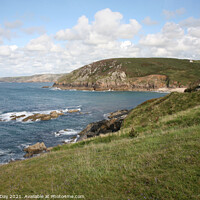 Buy canvas prints of Pendeen Cornwall looking NE by Sandra Day