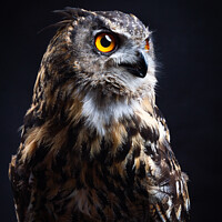 Buy canvas prints of Birds of Prey - Euarasian Eagle Owl by johnseanphotography 