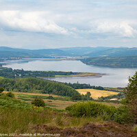Buy canvas prints of View from Struie Hill, Scotland by Chris Haynes